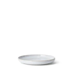 Assiett Bruno Stengods 17cm Vit