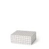Box Ted 18,5x25cm Mönstrad Beige/Mole