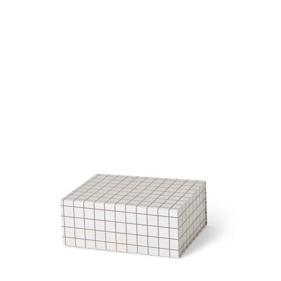 Box Ted 18,5x25cm Mönstrad Beige/Mole