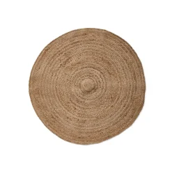Julgransmatta Jute 100x100cm