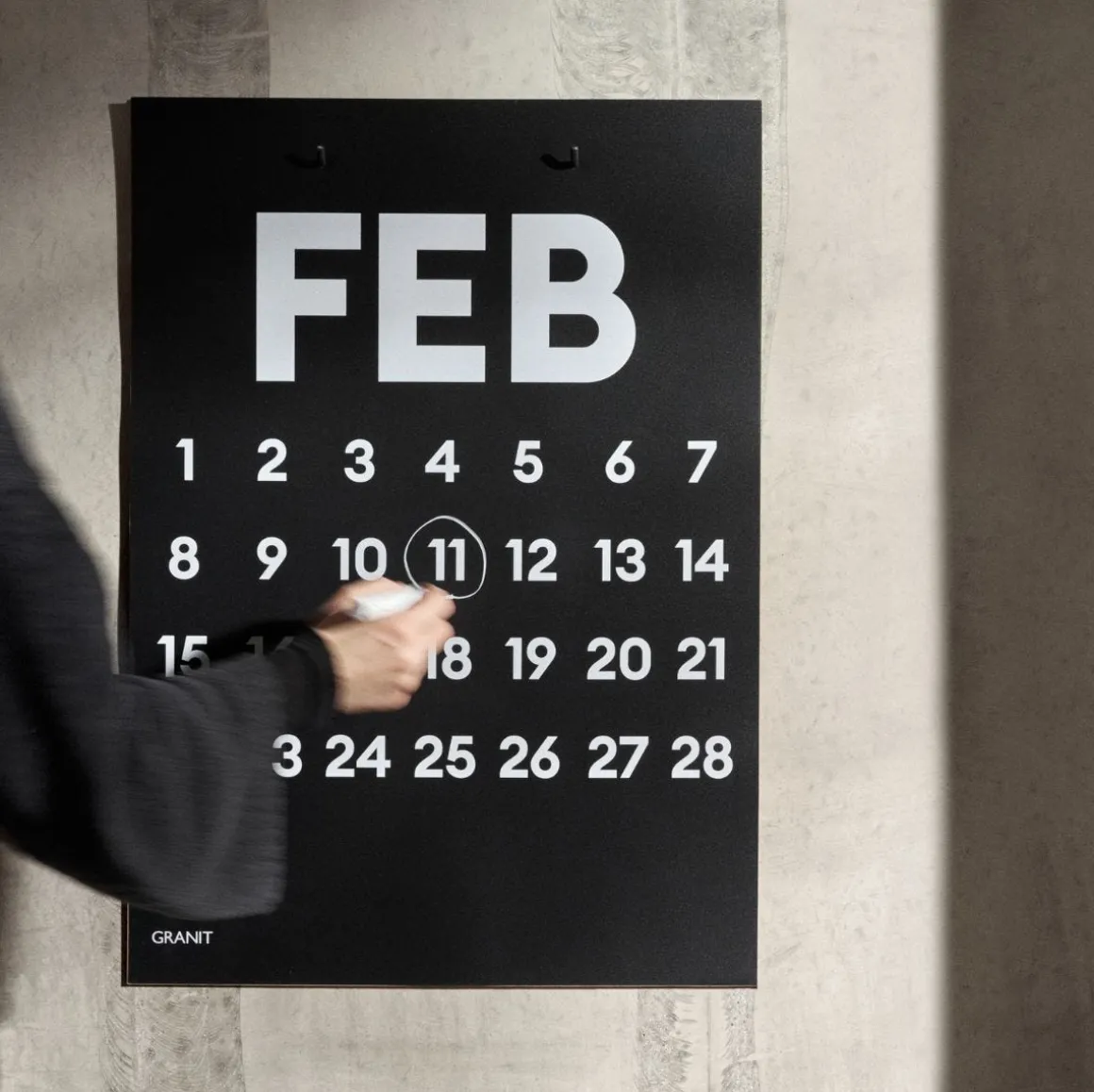 Kalender Griffel 50x70cm