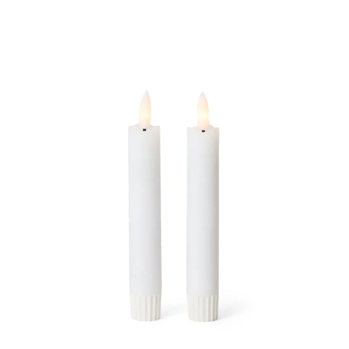 Kronljus LED 15cm 2-p Vit