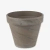 Kruka Terrakotta 13,5cm Grå