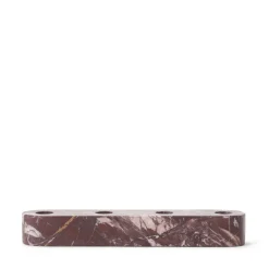 Ljusstake Advent 26x5cm Marmor