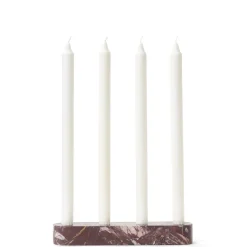 Ljusstake Advent 26x5cm Marmor