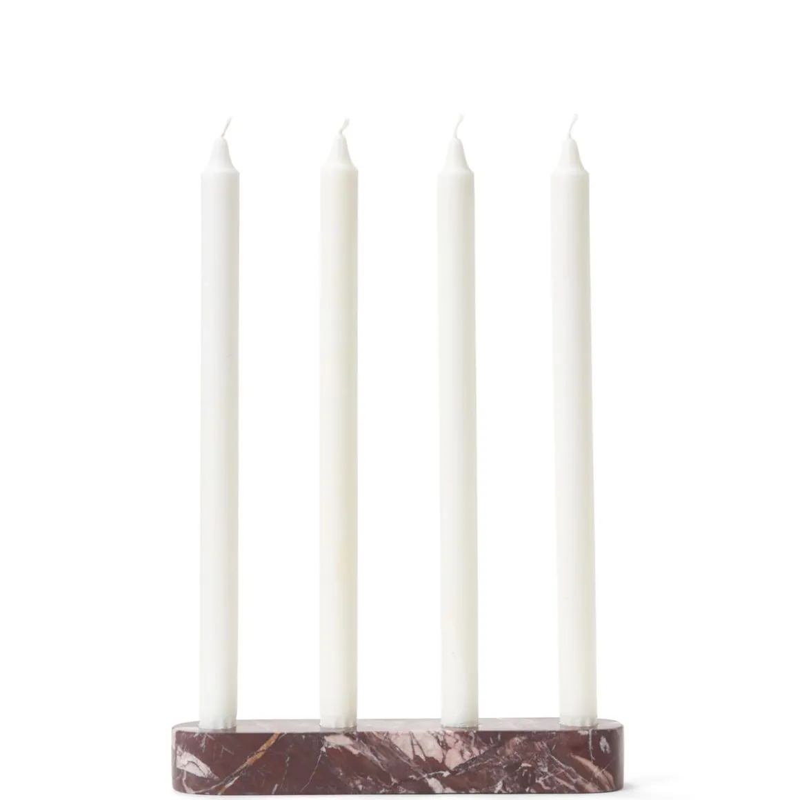Ljusstake Advent 26x5cm Marmor