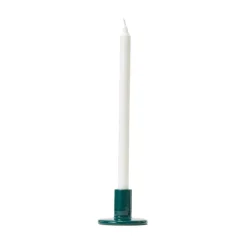 Ljusstake Signal Stengods 6,8x10cm Grön