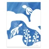 Poster Lisa Sander Blue Detail 30x40cm