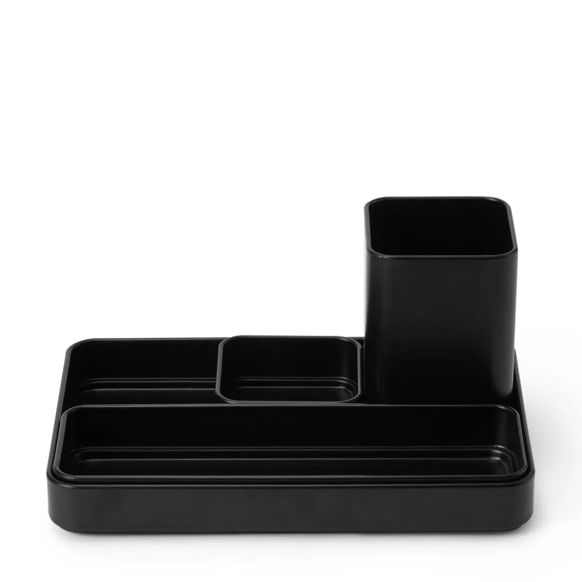 Skrivbordsförvaring Mono 24x8cm Svart