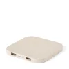 Trådlös Laddningsplatta 15W Beige
