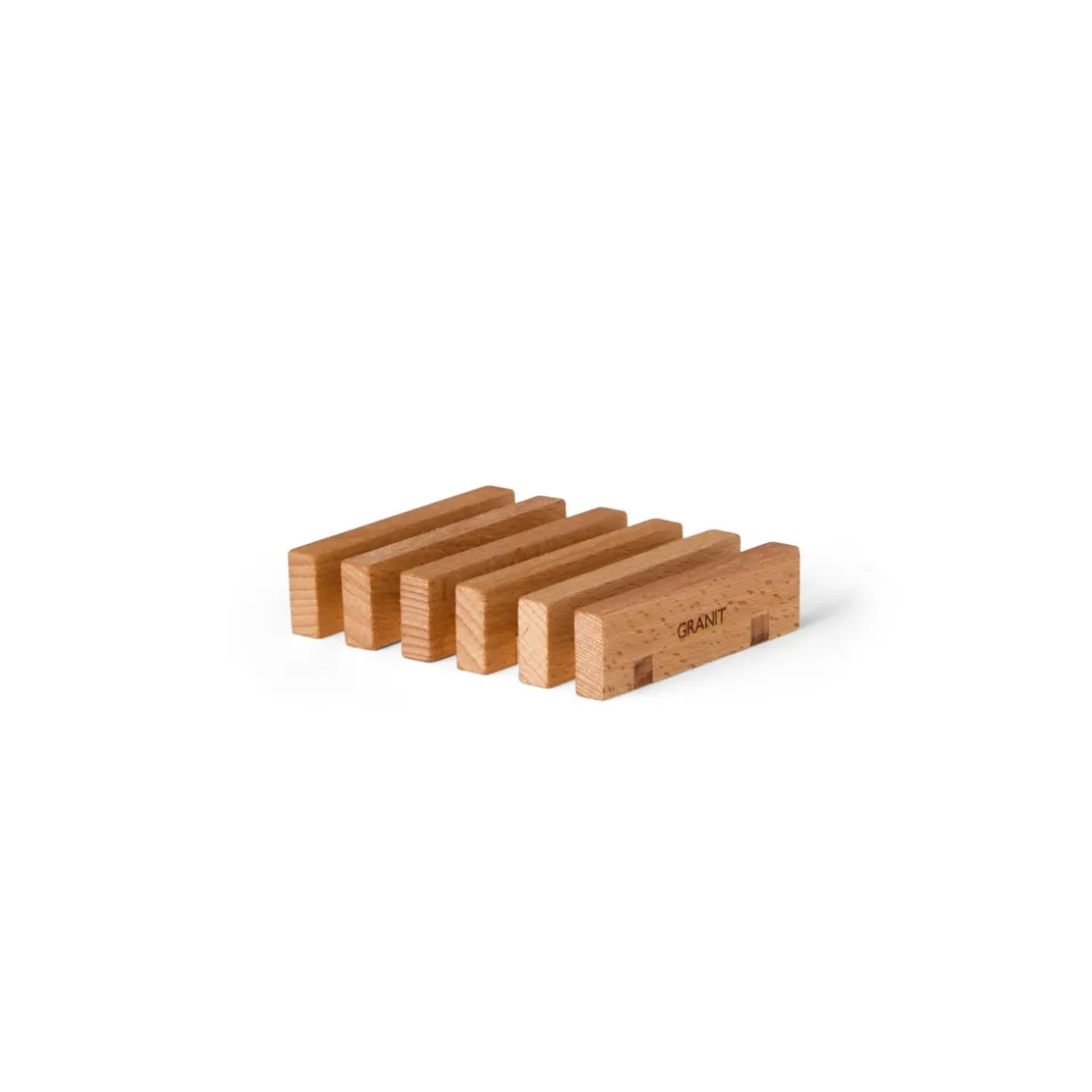 Tvålfat 10x8cm Bokträ